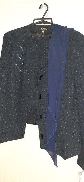 Костюм женский синий