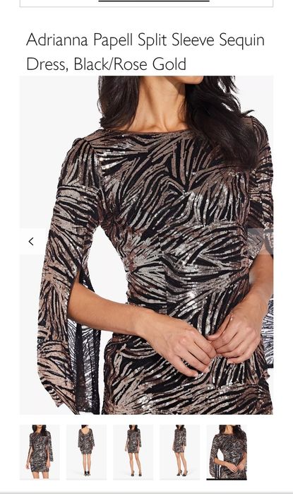Rochie Adrianna Papell mar 36 S