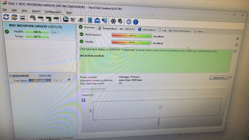 Hdd Enterprise video recording WD  1TB 7200rpm 64MB SATA3