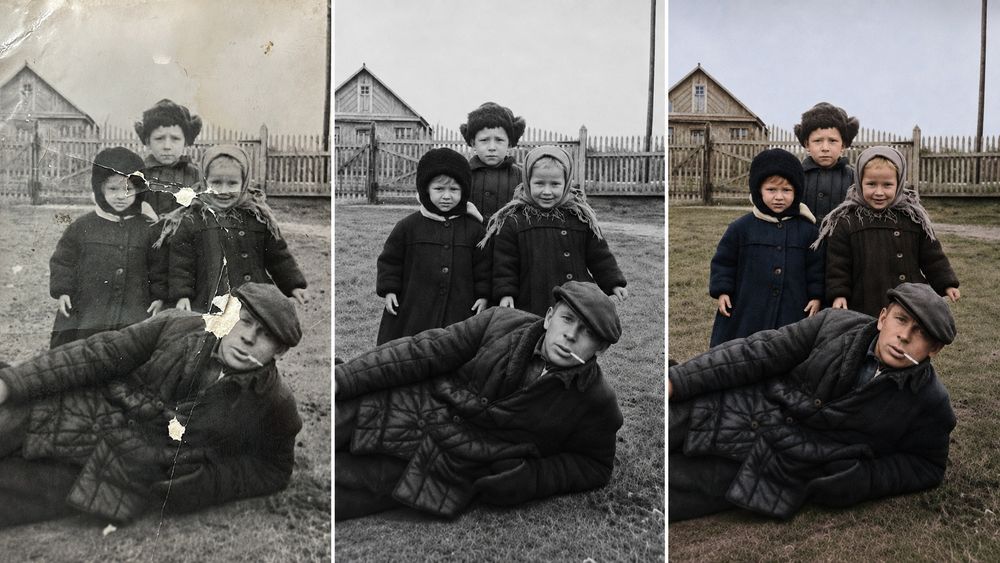 Реставрация старых фотографий