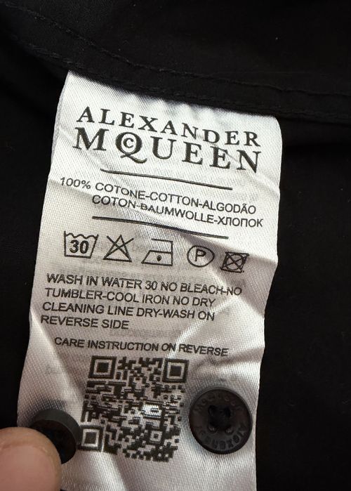Риза Alexander McQueen чисто нова