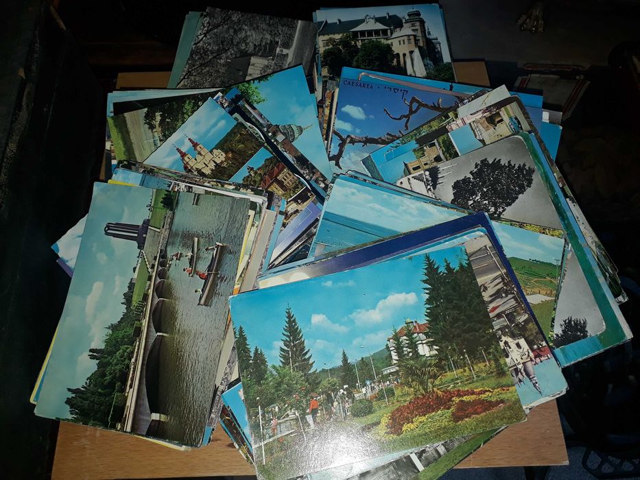 Lot mare de 516 carti postale vechi pentru colectie, vederi orase