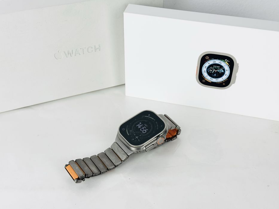 Apple Watch Ultra 49mm Cellular Titanium Отличен! Гаранция!