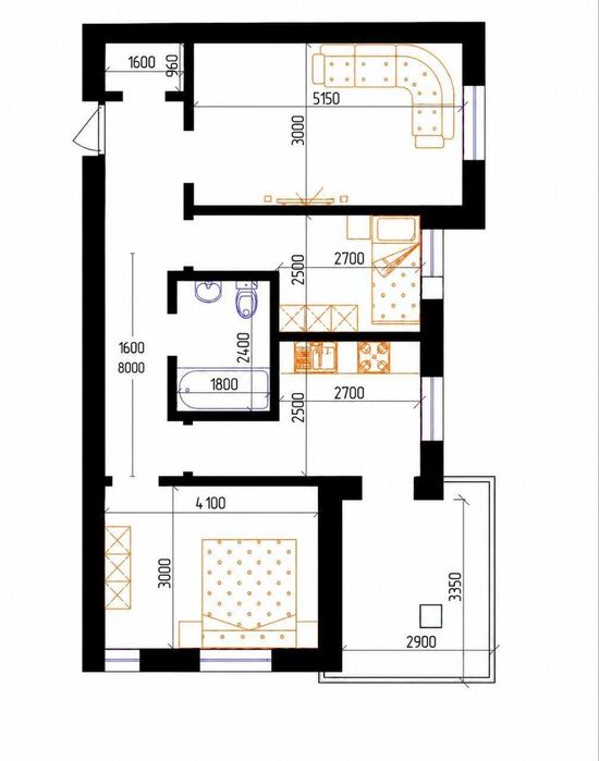 Продается 3/2/8 Авиасозлар-2 ор-р 151-школа 70 кв2 (R)