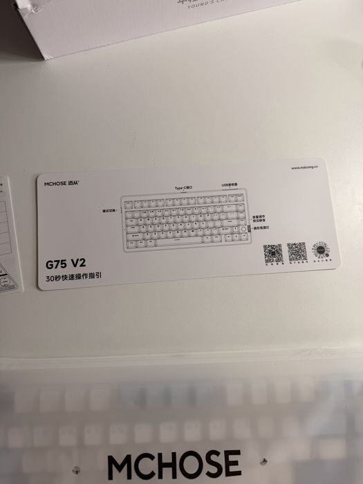 Клавиатура Mchose g75 V2