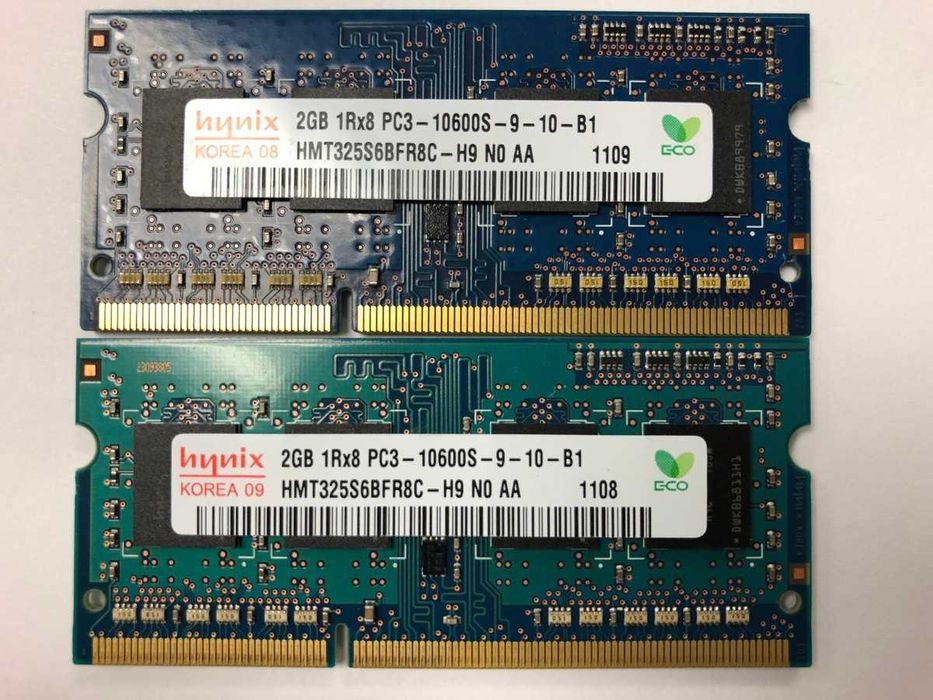 Pachet 2x2GB DDR2 2x2GB DDR3 Laptop