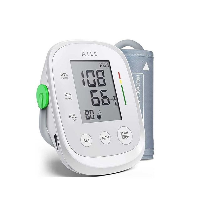 AILE Цифров апарат за измерване на кръвно налягане за горната част на ръката маншет 22см-42см