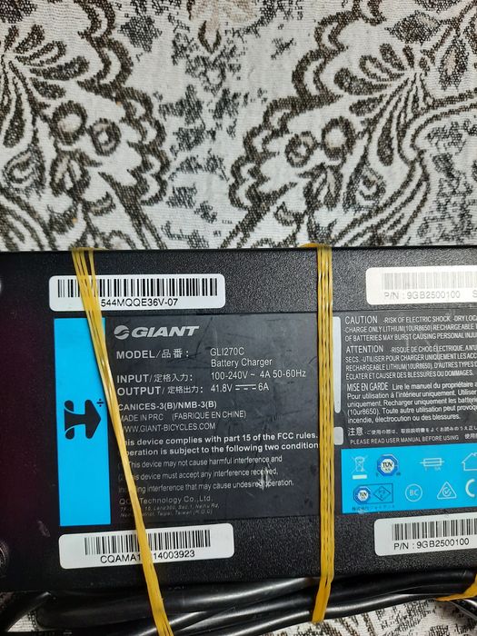 Зарядно Giant Smart 41.8v 6A