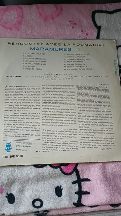 Disc vinil Electrecord Mariana Drăghicescu – „Cernă, Cernă, Apă Lină”
