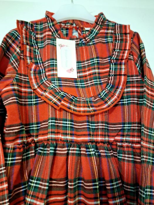 Rochie pentru fetite, perfecta pentru Craciun ( mărimi: 90, 100, 130)