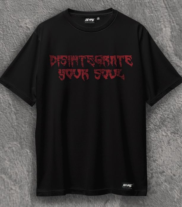 “Desintegrate your soul” boxy t-shirt