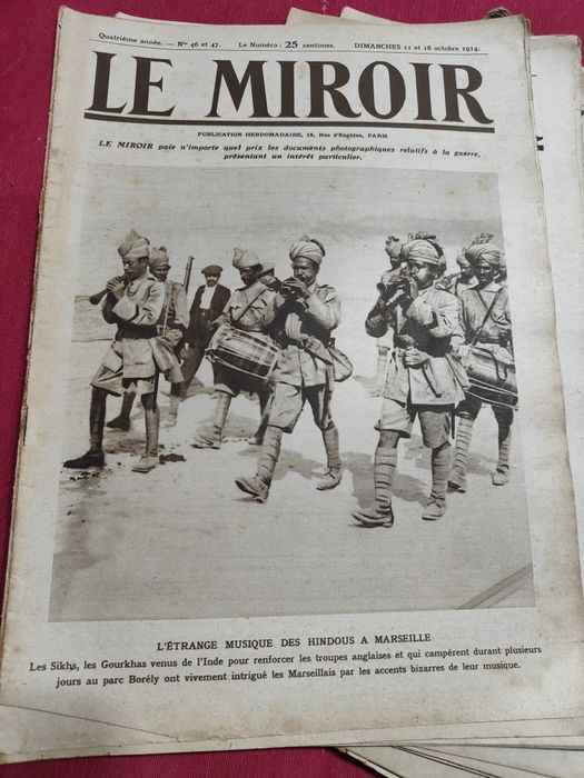 Reviste Le Miroir . Al doilea război mondial