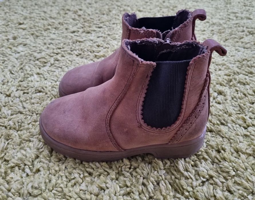 Ghete piele ZARA copii nr. 25