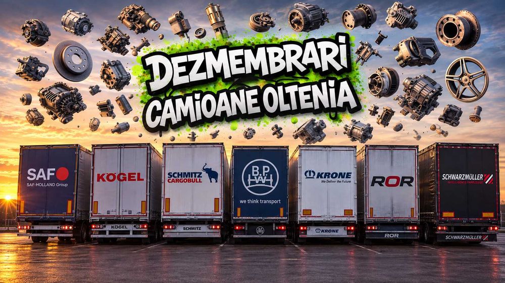 Dezmembrez * Mercedes: Magarus, Actros, Axor, Atego MP1 MP2 MP3 MP4  , Euro 3 4 5 6  - Piese din DEZMEMBRARI