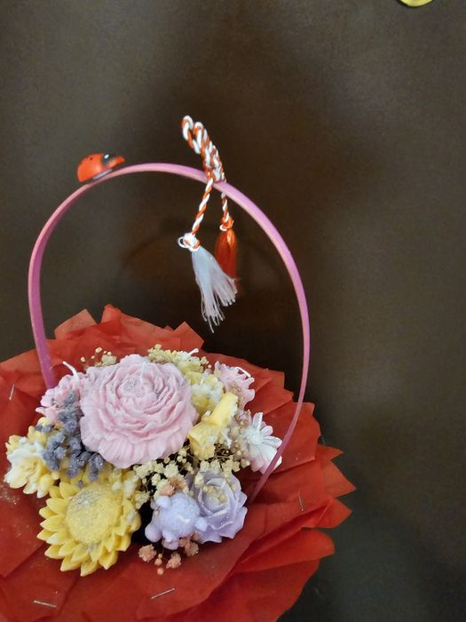 Martisoare si marturii handmade pe comanda motive florale