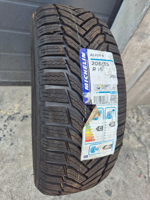 1 Anvelopa M+S IARNA - 205/55/16 91H - Michelin Alpin 6 - NOUA - DOT 2018 !