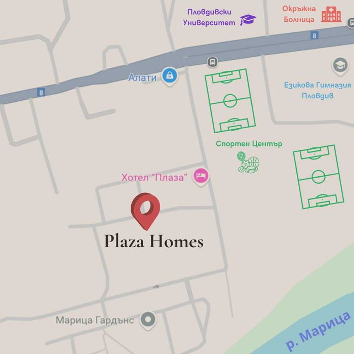 Продава се Двустаен апартамент в Пловдив, Захарна фабрика - 78 кв.м за 1449 €/кв.м - Снимка #1