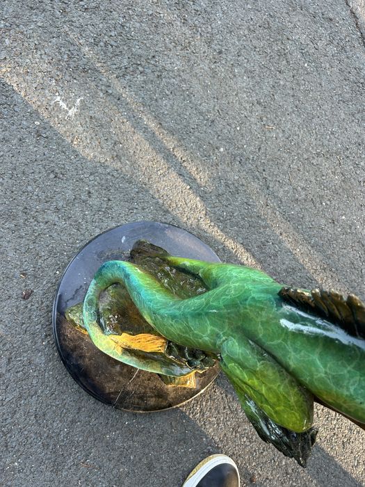 Бронзова статуетка гущер