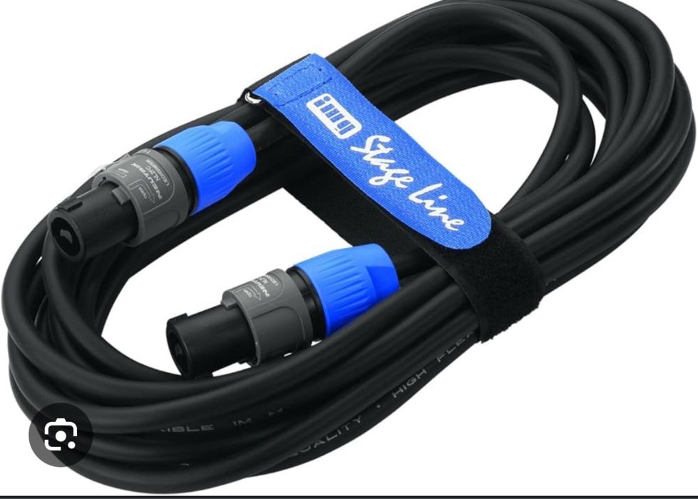 Cablu Speakon la Speakon Monacor MSC-115/SW