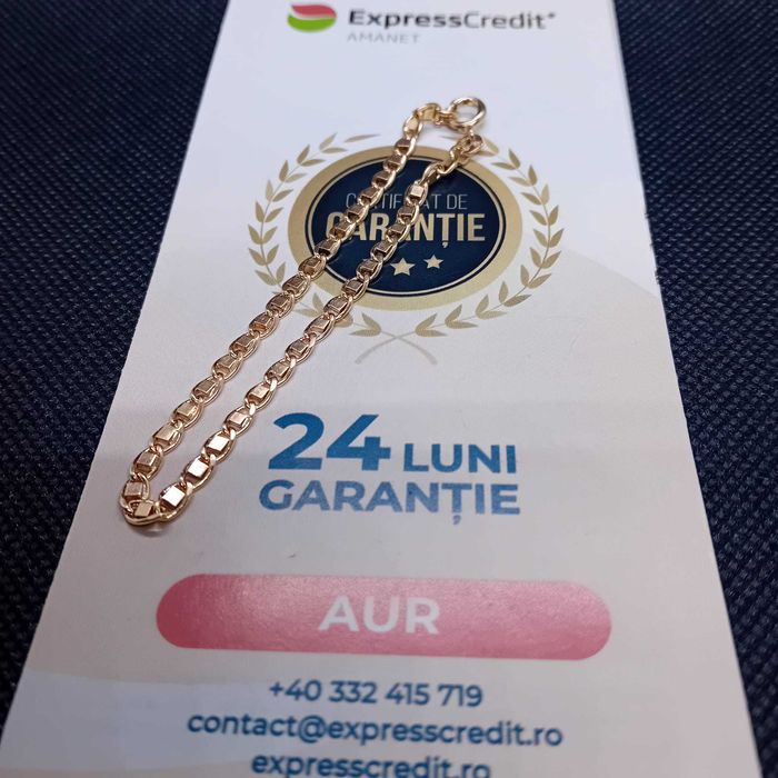 Bratara aur 18k 5.71g (Ag4 Dacia B50623.1)-Garantie 2 Ani