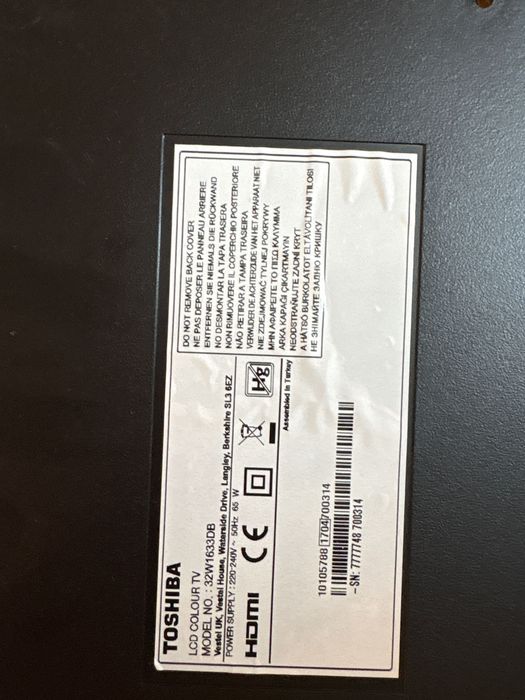 Piese televizor plasmă TOSHIBA