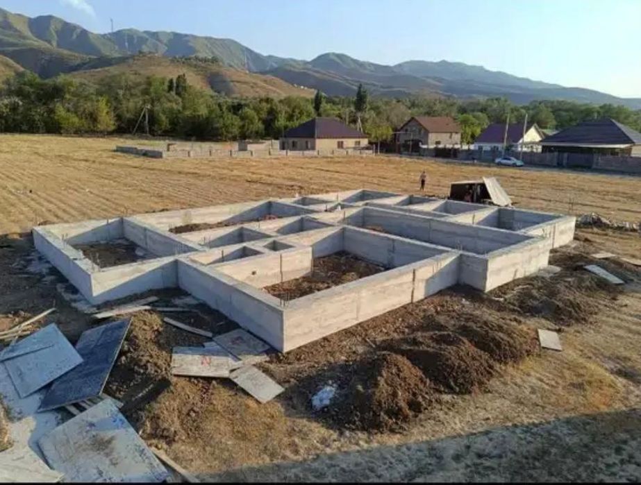 Фундамент, бетон