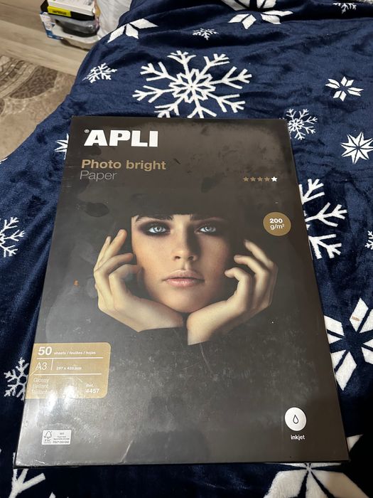 Apli Hârtie foto A3 Photobright (50 foi, 200 g)
