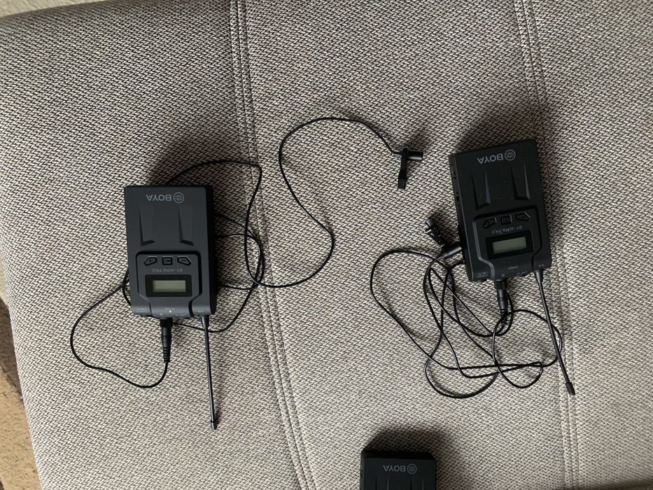 Sistem de microfon wireless dual UHF Boya BY-WM8 Pro-K2