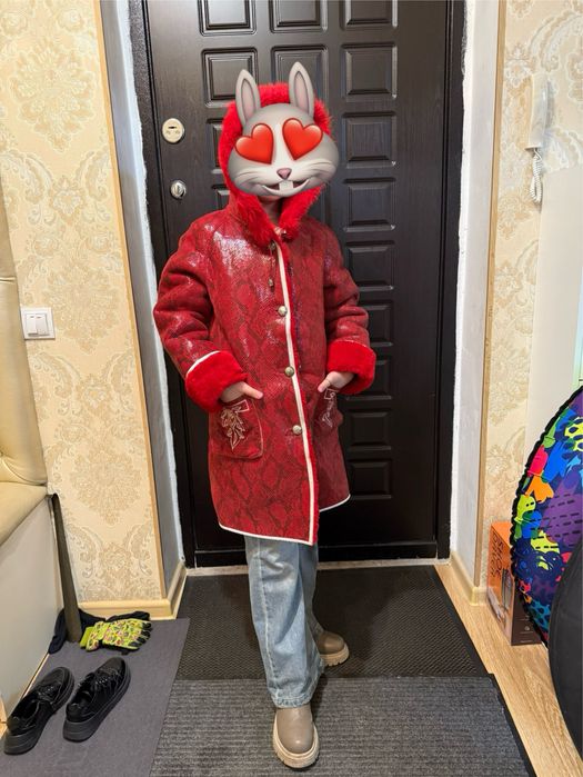 Дубленка для девочек