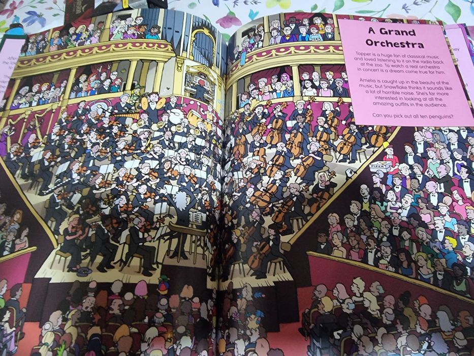 Carte interactivă „Where's the Penguin?” – Ediție cartonată