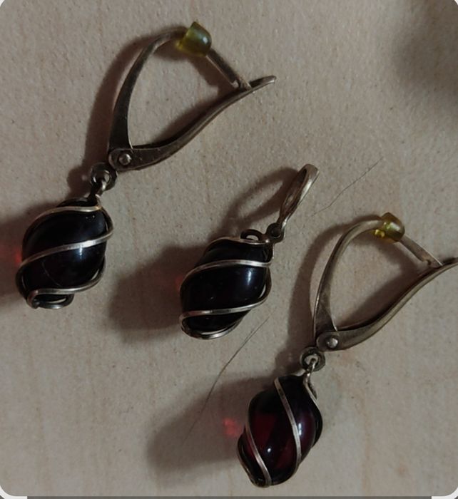 Серьги СССР "Зарождение весны"