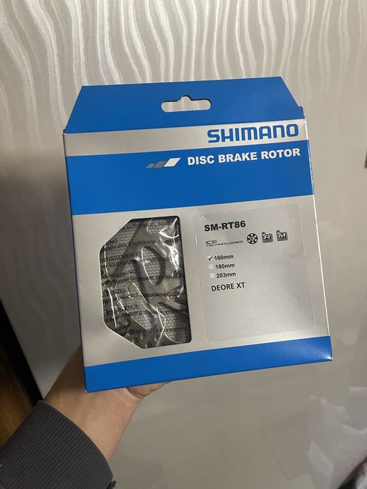 Верига Spank Tweet и диск shimano deore