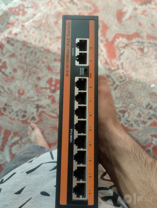 Poe Switch 8+2 100mbps