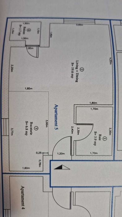 Gaarsoniera Chiajna demisol inalt