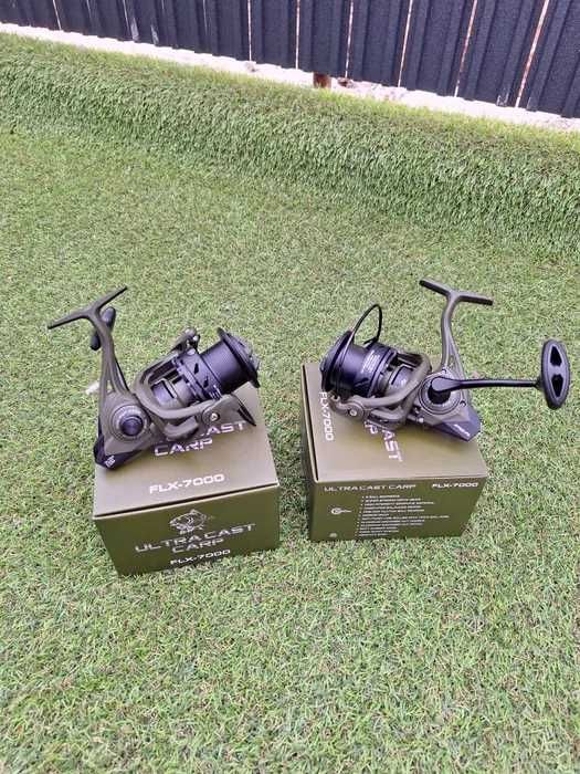 Set 2 mulinete Feeder si crap Fl Ultra Cast Carp Flx 7000 Long Cast
