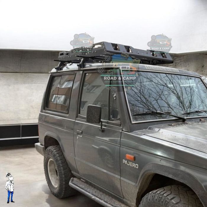 Стоманен багажник за автомобил, Универсален, скара, 3 размера