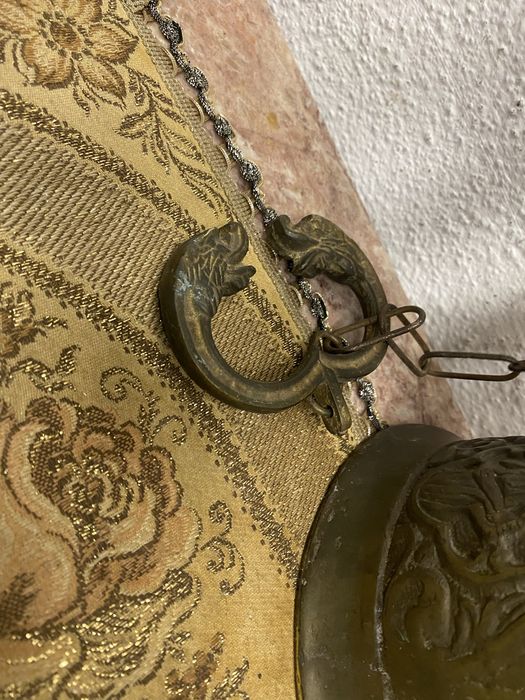 Голяма френска камбана за врата от месинг