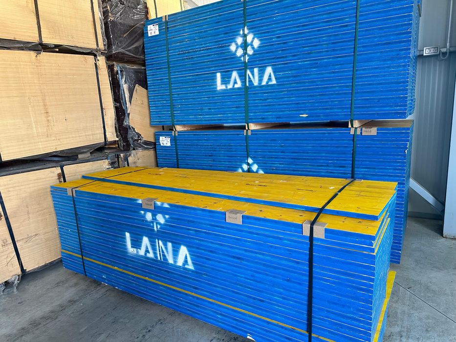 Cofraje lana , placa cofrare , doka lana galbena , cofraj