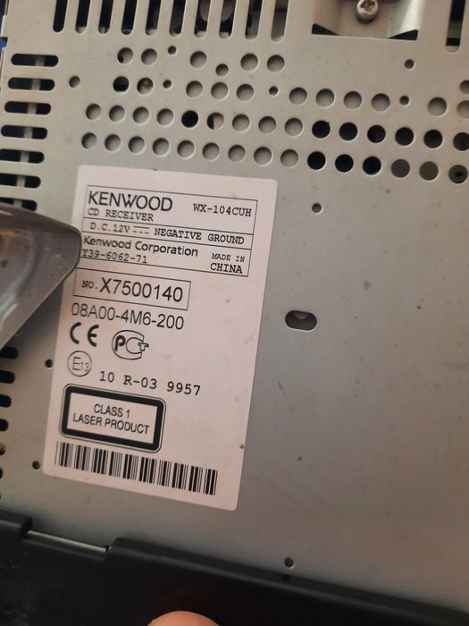 Radio Kenwood cu aux și usb
