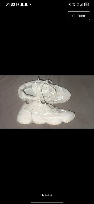 Yeezy 500 Bone White