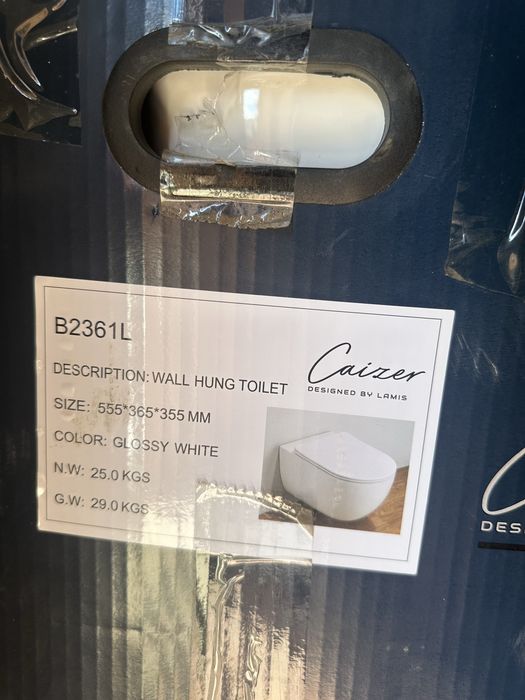 Продам унитаз с инсталяцией Caizer