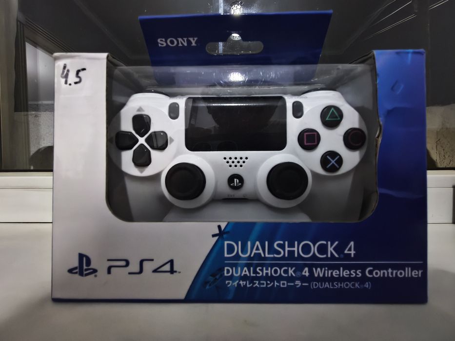 Dualshok 4 Wireless controller белый