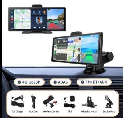 10,26-дюймовый видеорегистратор ADAS GPS-навигация