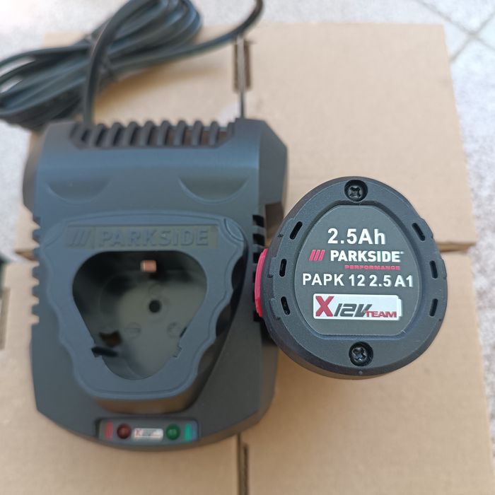 12V / 20 V - 2/2.5/4  и 5 Ah - Батерия и  зарядно Parkside/Парксайд