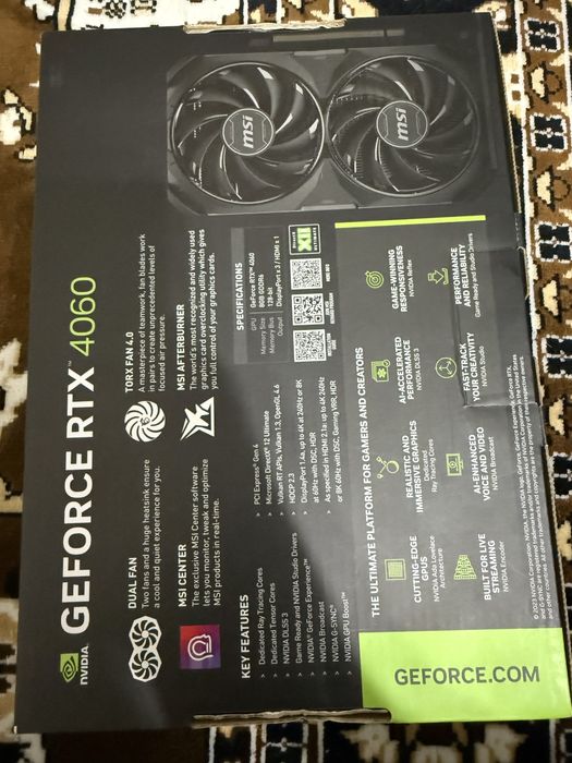 Продам Geforce RTX 4060