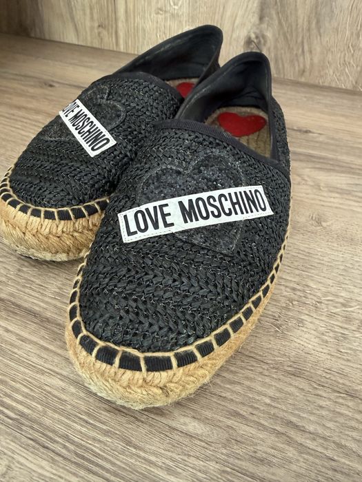Еспадрили Love Moschino от туид