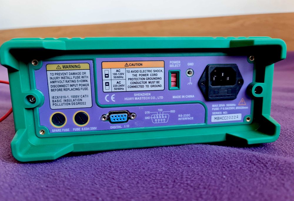 Настолен мултимер, мултиметър, мултицет MASTECH MS8050