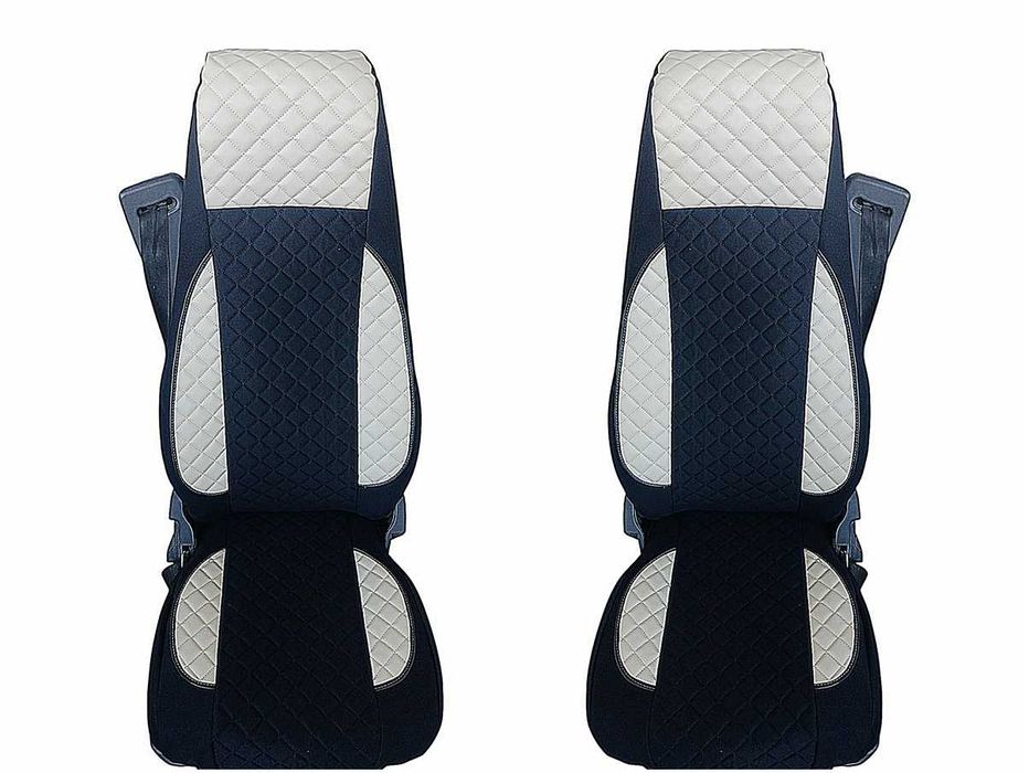 Калъфи за седалки за Volvo FH3 FE FL FM Волво до 2014 от кожа и велур