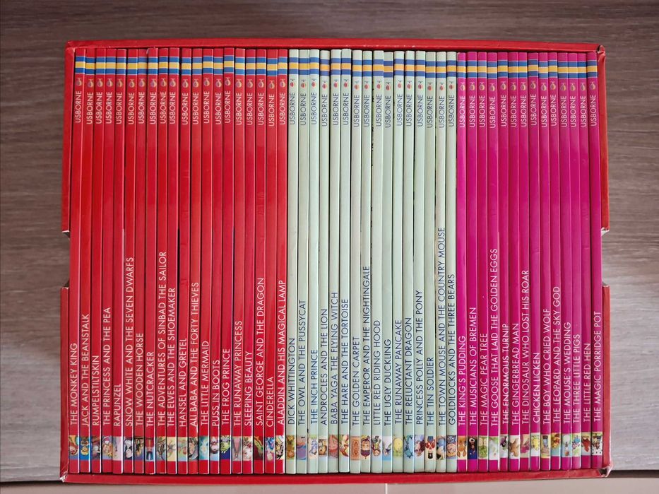 My Reading Library Usborne_50 cărti de povești în limba englezăin