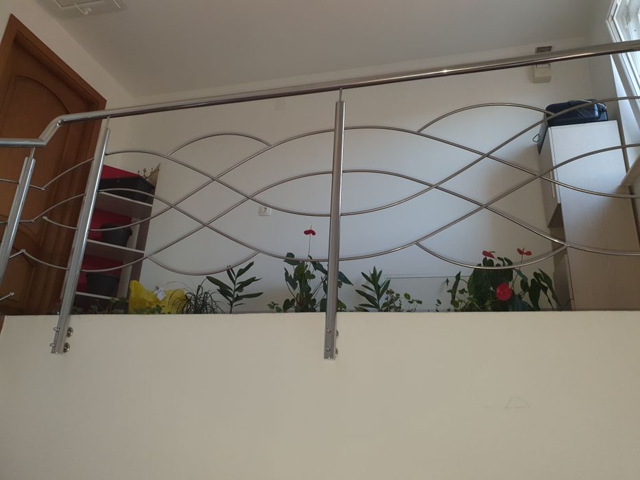 Balustrade inox,balustrada inox+sticla sau lemn